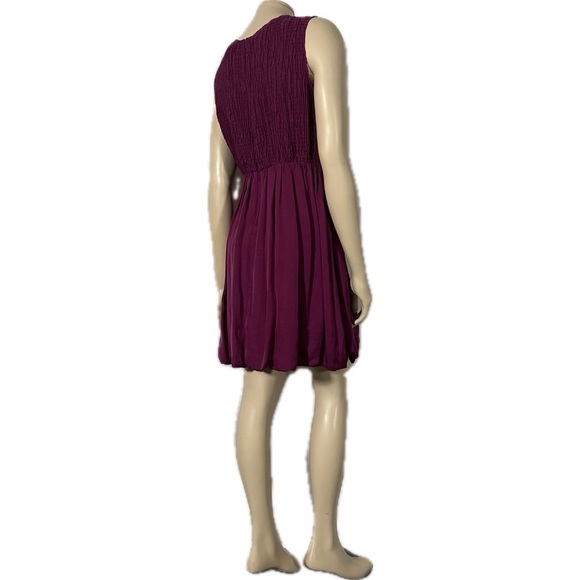 NWT RED Valentino Silk Mini Dress Bubble Hem - Picture 2 of 12